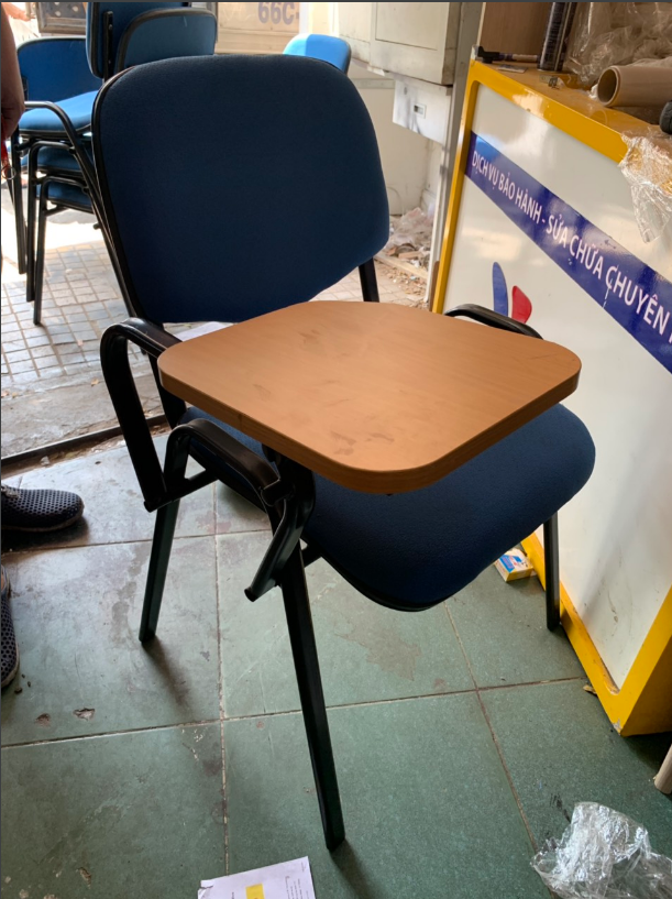 Thanh lý ghế liền bàn cũ giá rẻ tại HCM